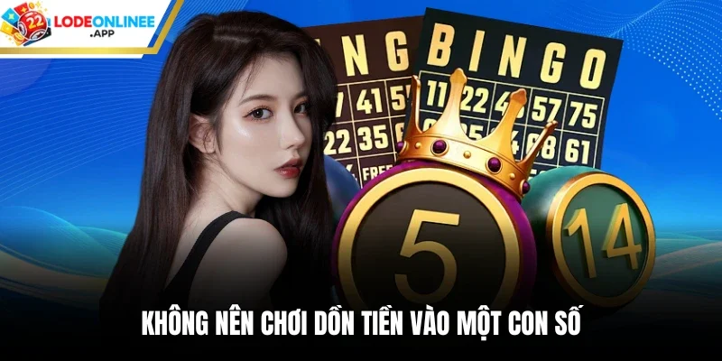 Không nên chơi dồn tiền vào một con số