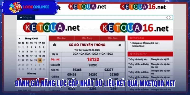 Tốc độ truyền dữ liệu và kho kết quả chuẩn xác